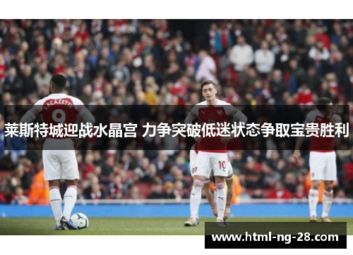 莱斯特城迎战水晶宫 力争突破低迷状态争取宝贵胜利